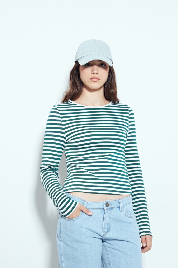 REMERA ORLANDO Verde Ingles