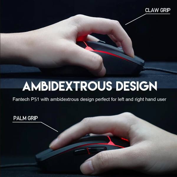 Combo Fantech 5 En 1 Kit Gamer Teclado Mouse Vincha Pad COMBO FANTECH TECLADO MOUSE VINCHA PAD