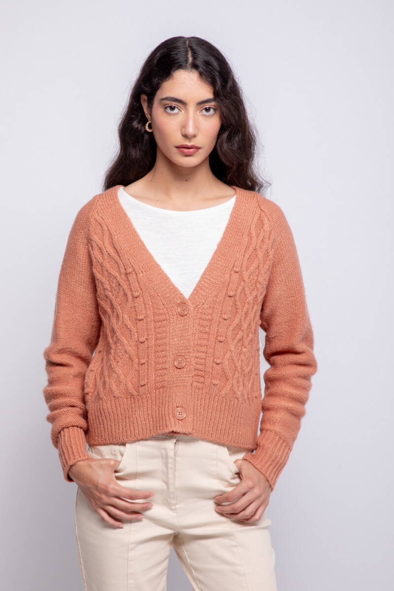 CARDIGAN MELODIA Siena Terroso