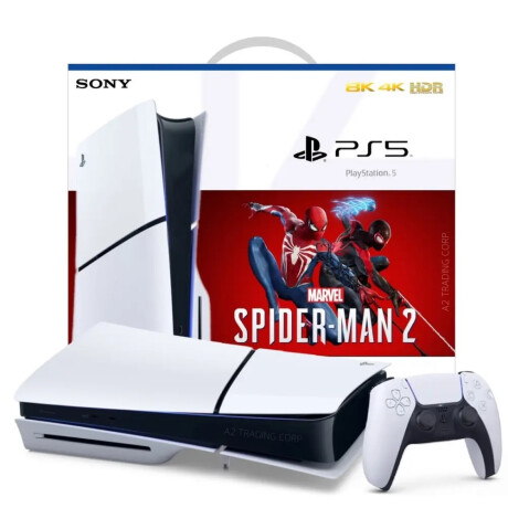 ps5 slim con spiderman 2