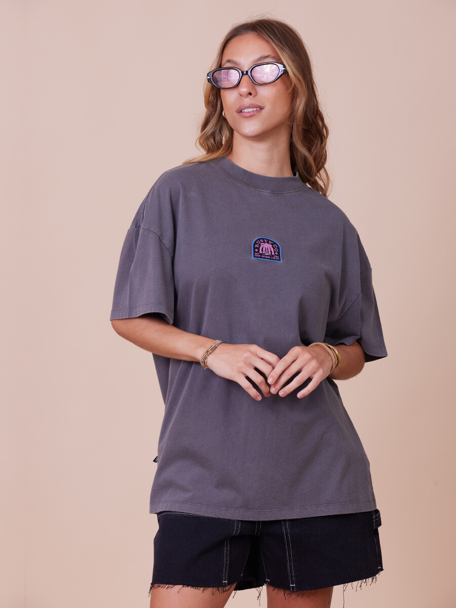 T-SHIRT RONU RUSTY - Gris 