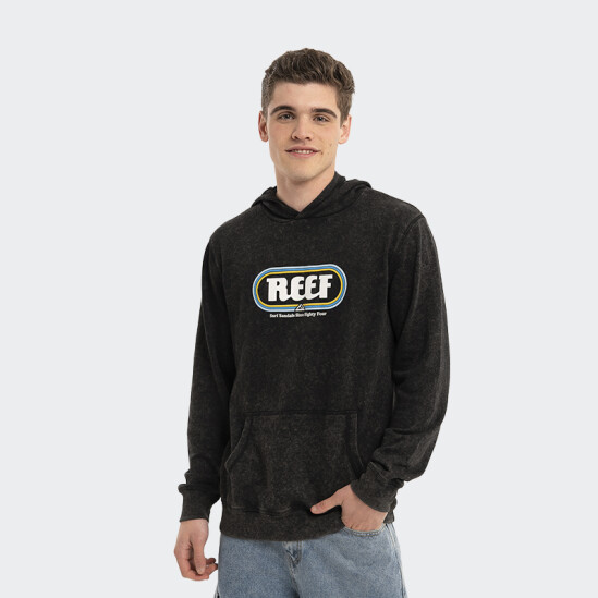 Canguro Reef Hoodie Negro
