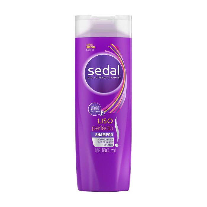 SEDAL SHAMPO LISO PERF PAQ12 UNID. X 190 única