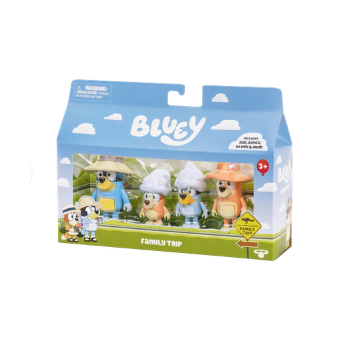 Juego Bluey Set de 4 Figuras - Trip 
