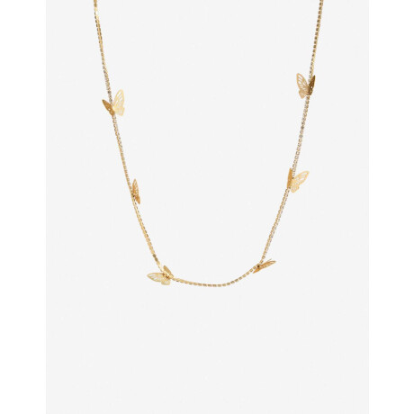 Collares Largos Botanico Dorado Oro Amarillo