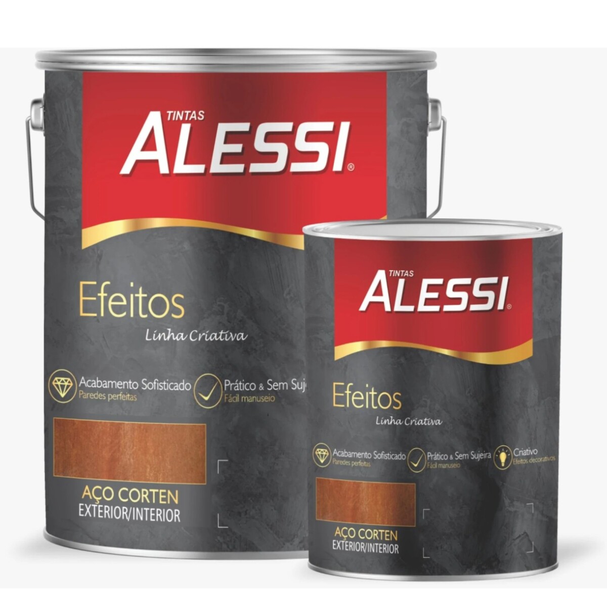 Esmalte Acero Corten 0.9L Alessi - Ceniza 