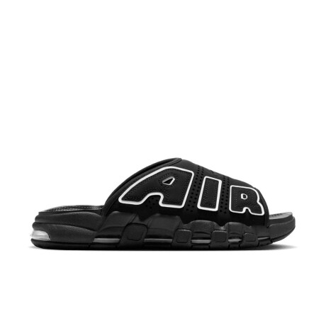 Sandalias Air More Uptempo Slide C/O De Hombre Negro