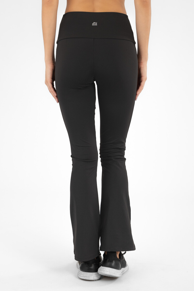 Flare pant Negro