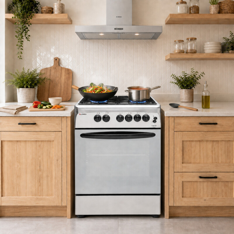 Cocina James con Grill a Gas C 325 G2 INOX (TQ) Cocina James con Grill a Gas C 325 G2 INOX (TQ)