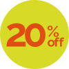 Descuento 1º Mayo 20% OFF