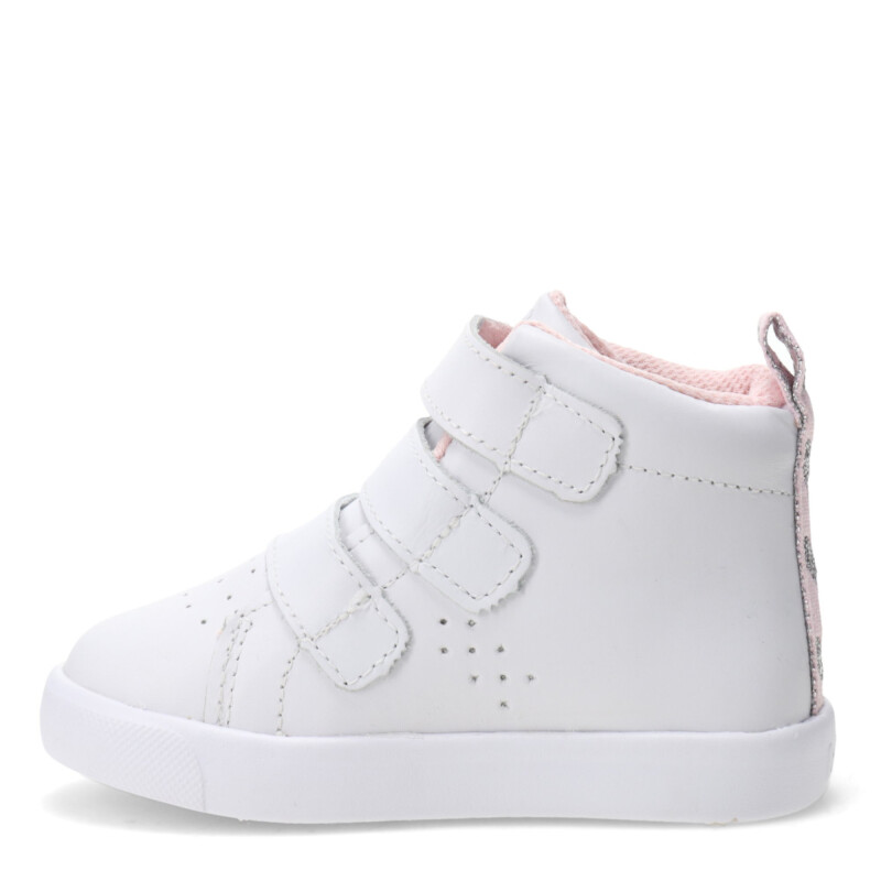 Botas Infantiles Bibi Agility Mini Blanco - Rosa