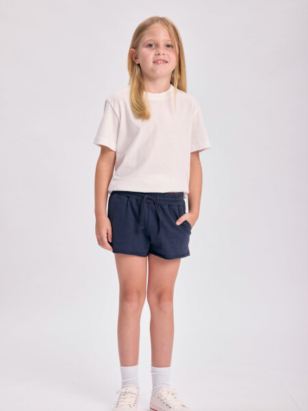 Short deportivo Azul