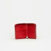 Billetera New Mia en cuero graneado Rojo