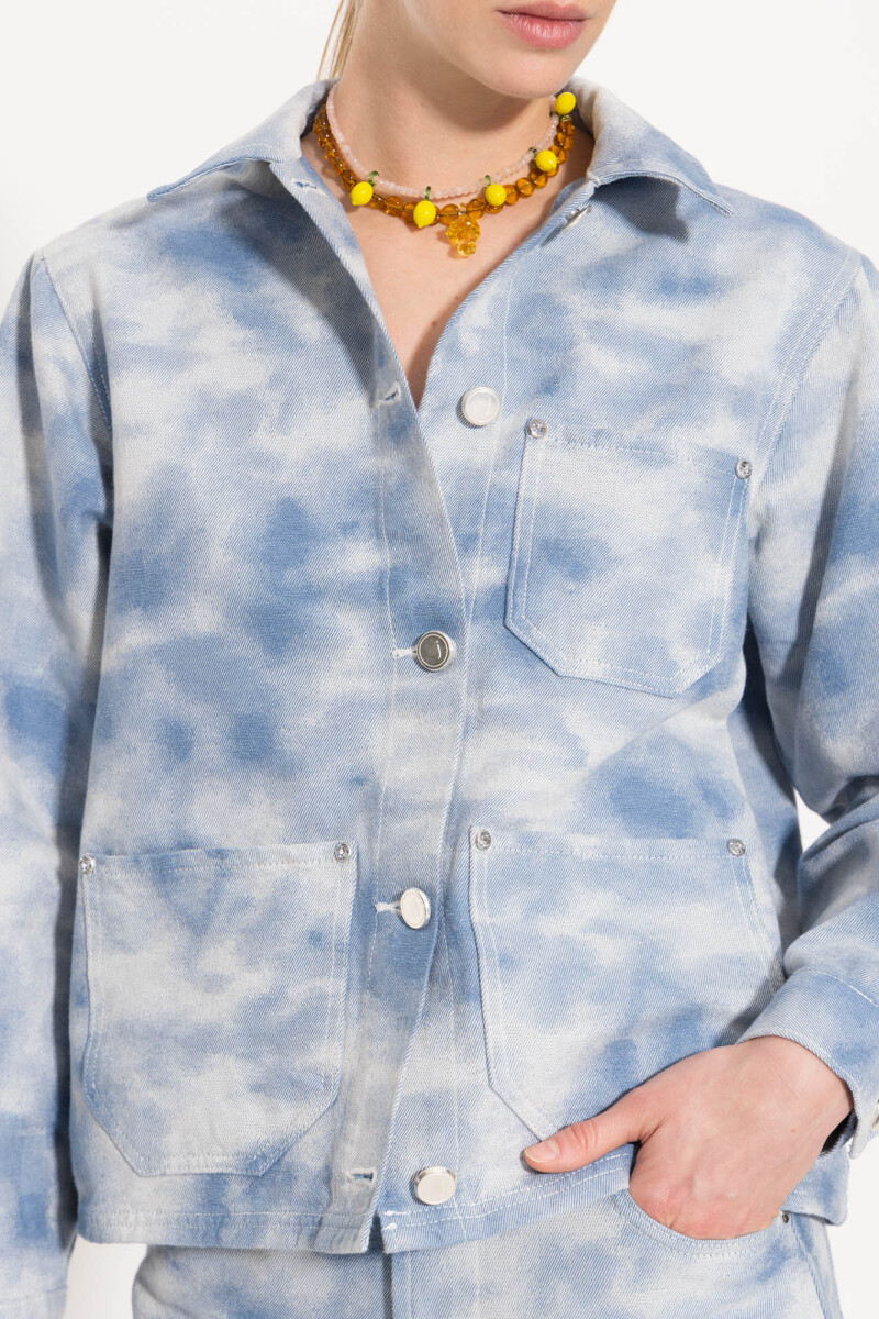 CHAQUETA HEAVEN Celeste