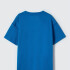 CAMISETA MM MASC AZUL CARIBE/CHUMBO/BLANCO
