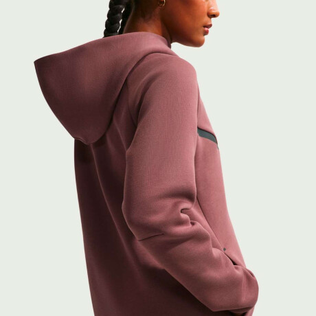 Abrigo Nike Sportswear Tech Fleece Windrunner de Mujer morado