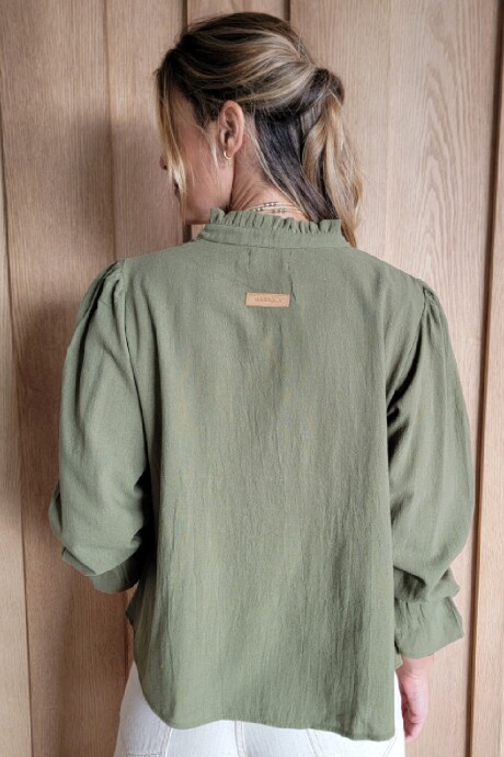 Blusa Copenhague Verde Militar