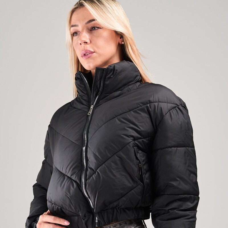 Campera Puffer Slowly Black