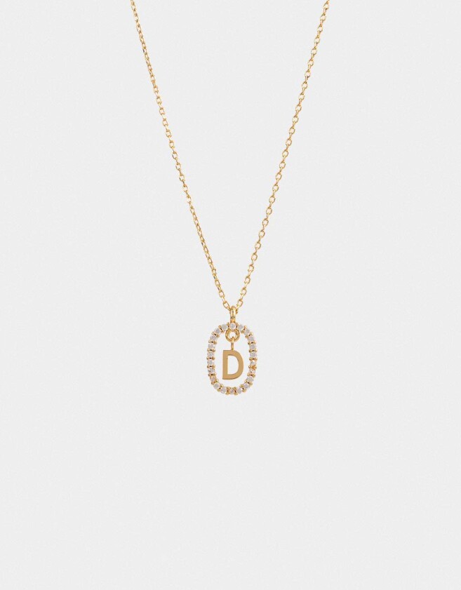 Cadena Corta con Dije Premium Gold Cortos - Dorado