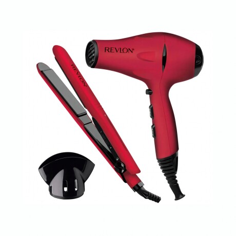 Combo Kit Secador De Pelo 2000W + Planchita REVLON Combo Kit Secador De Pelo 2000W + Planchita REVLON