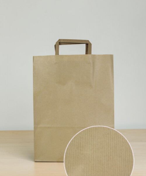 Bolsa lisa acuario 30x12x41 cm MADERA CAÑITA