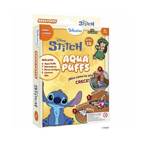 Set de Aqua Puffs Stitch Skillmatics U