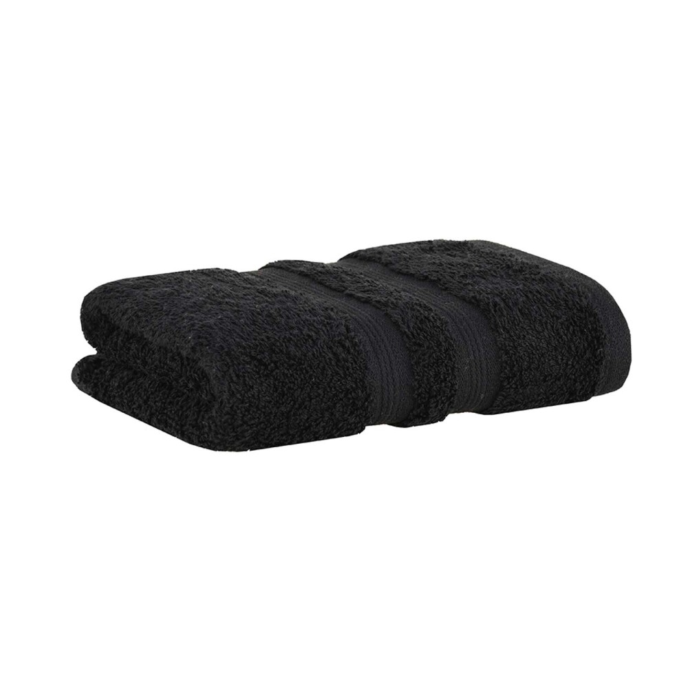 TOALLA DE MANO ALGODON NEGRO EGIPTIAN BUDDEMEYER