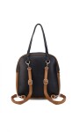 MOCHILA CLARA NEGRO Y SUELA