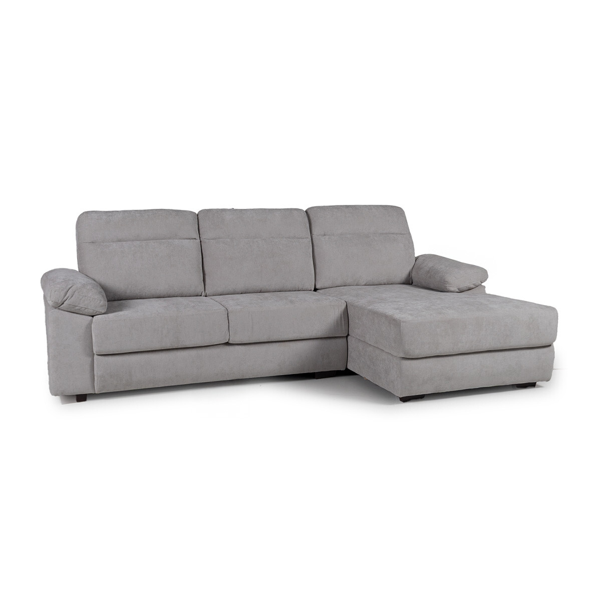 Rinconera Owen - Tela Microfibra - Chaise derecho - 12073 (Greige) 