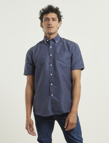 Camisas Harrington Urban Azul Osc/rojo