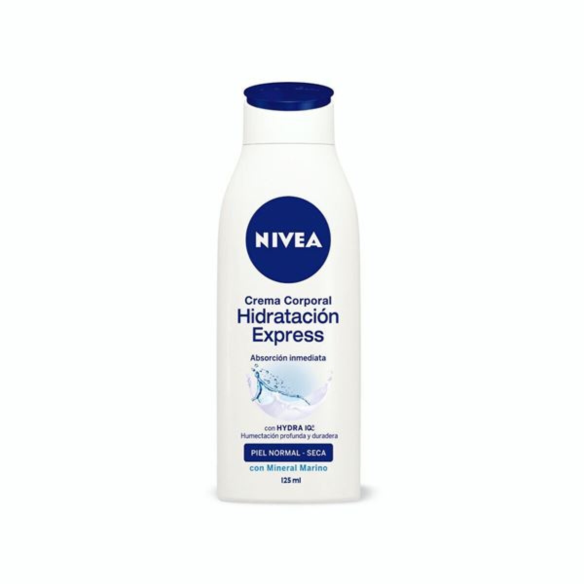 NIVEA BODY HIDRATACION EXPRESS 125 ML - crema corporal hidratante 5 en 1 blanca 