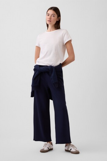 Pantalón Deportivo Sin Felpa Mujer Navy Uniform Logo