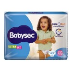 BABYSEC ULTRA JUMBO XGRANDE PAQ. X 48 UN única