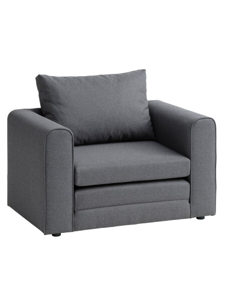 Sillón cama SKILLEBEKK 1 cuerpo tela gris osc Sillón cama SKILLEBEKK 1 cuerpo tela gris osc