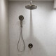 DUCHA DE EMPOTRAR MONOCOMANDO SATINADO CEPILLADO SIGNATURE GRIS-BRUSHED NICKEL