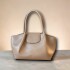 Cartera cuerina Beige