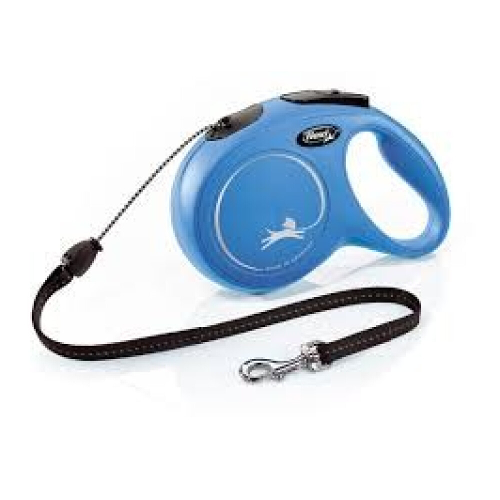 FLEXI CLASSIC, CORD LEAD, S: 5 M, BLUE FLEXI CLASSIC, CORD LEAD, S: 5 M, BLUE