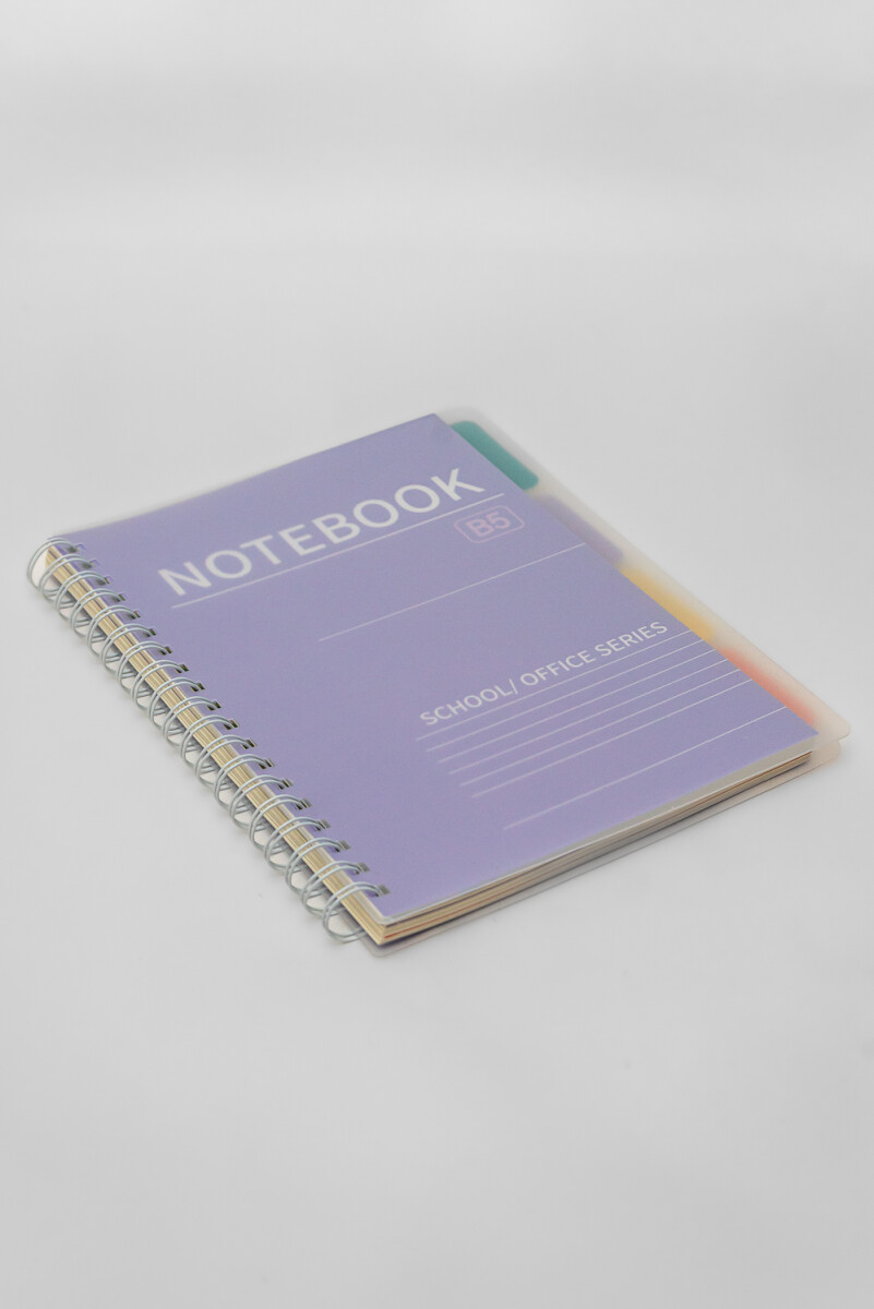 Cuaderno Office - B5 - Violeta 