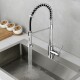 Canilla Cocina Grifo Monocomando Griferia Flexible Cromado Canilla Cocina Grifo Monocomando Griferia Flexible Cromado