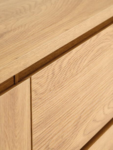 Aparador LIMFJORDEN 2 puertas 3 cajones roble/blanco Aparador LIMFJORDEN 2 puertas 3 cajones roble/blanco