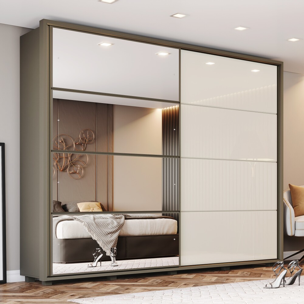 ROPERO CAVIC 2 PUERTAS 4 CAJONES INTERNOS CON ESPEJO GUARDARROPA CLOSET ARMARIO 100% MDF ROPERO CAVIC 2 PUERTAS 4 CAJONES INTERNOS CON ESPEJO GUARDARROPA CLOSET ARMARIO 100% MDF