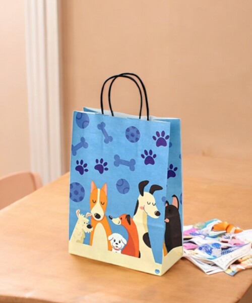 Bolsa 22x10x30 cm. PUPPIES