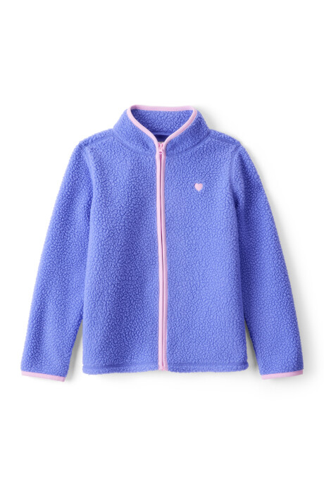 Campera de polar, azul Sin color