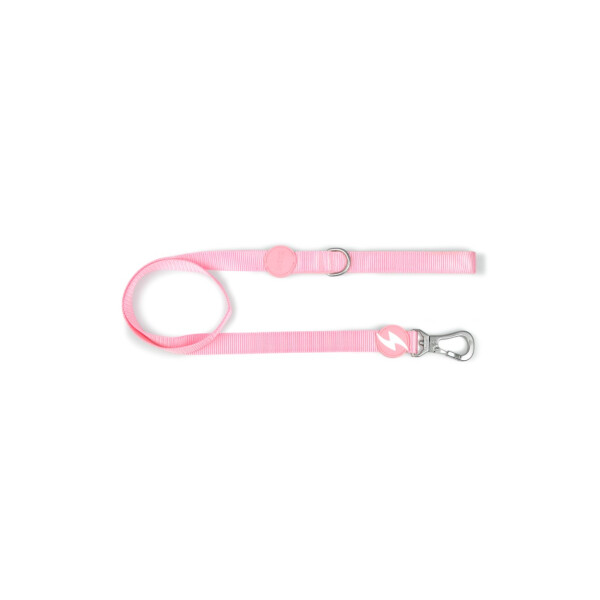 DASHI SOLID BABY PINK LEASH MEDIUM DASHI SOLID BABY PINK LEASH MEDIUM