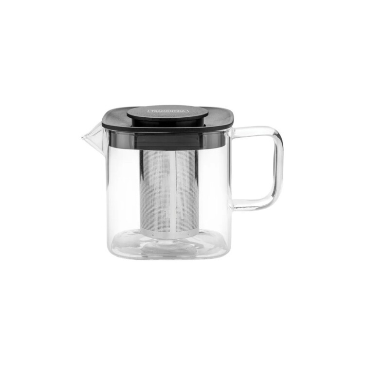 TETERA DE VIDRIO CON INFUSOR TRAMONTINA 600ML Sin color