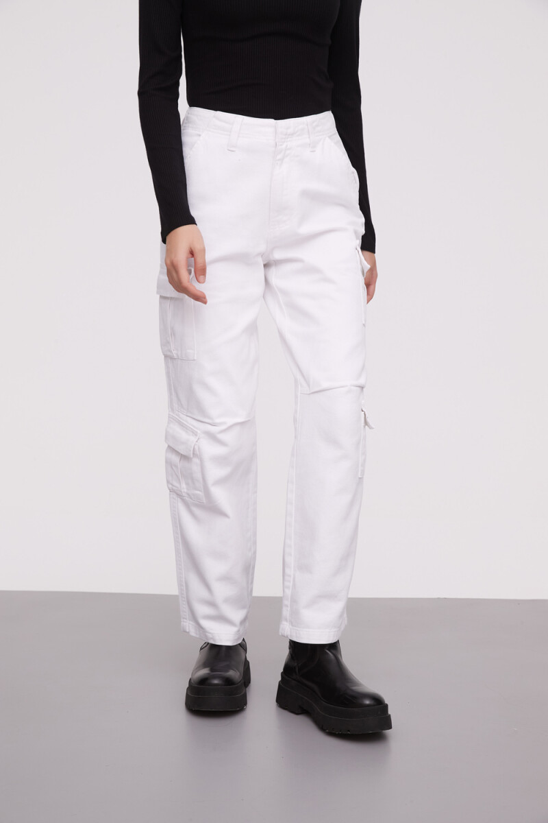 Pantalon Lehco - Blanco 