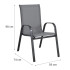 SILLA TEXTILINA PARA EXTERIOR GRIS SILLA TEXTILINA PARA EXTERIOR GRIS