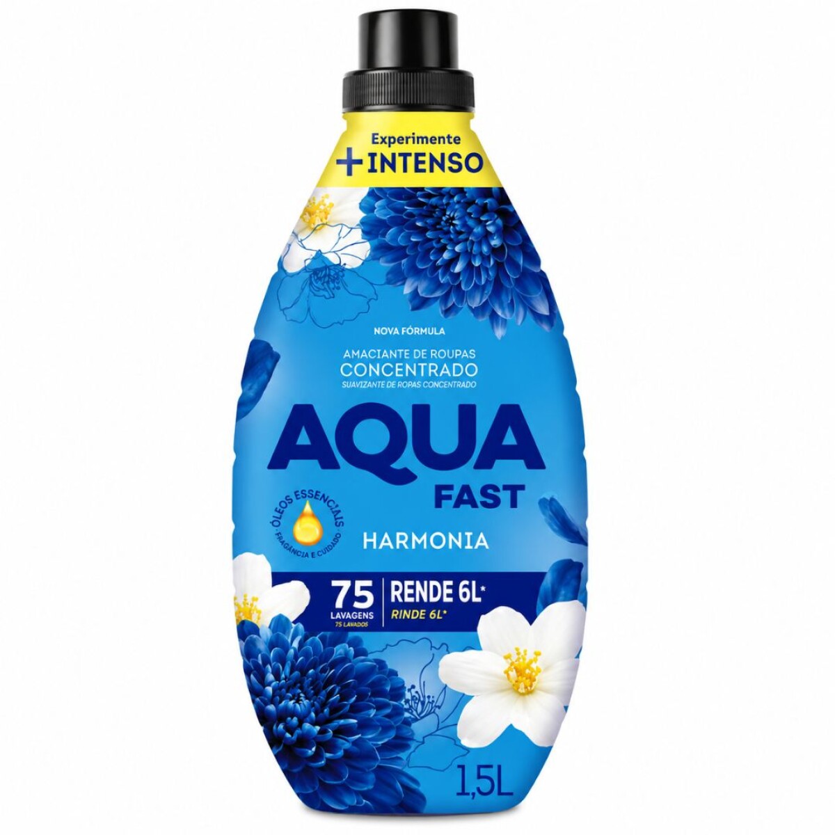 SUAVIZANTE AQUAFAST CONCENTRADO 1.5 LT HARMONIA 