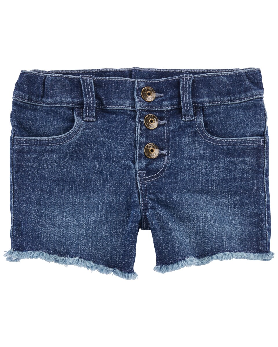 Short de jean con botones. Talles 2-5T 