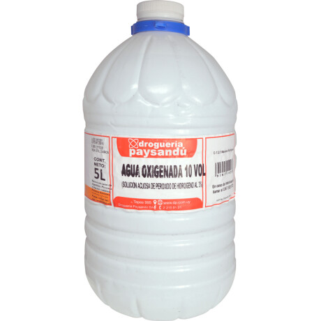 Agua Oxigenada 10 Vol. 5 L